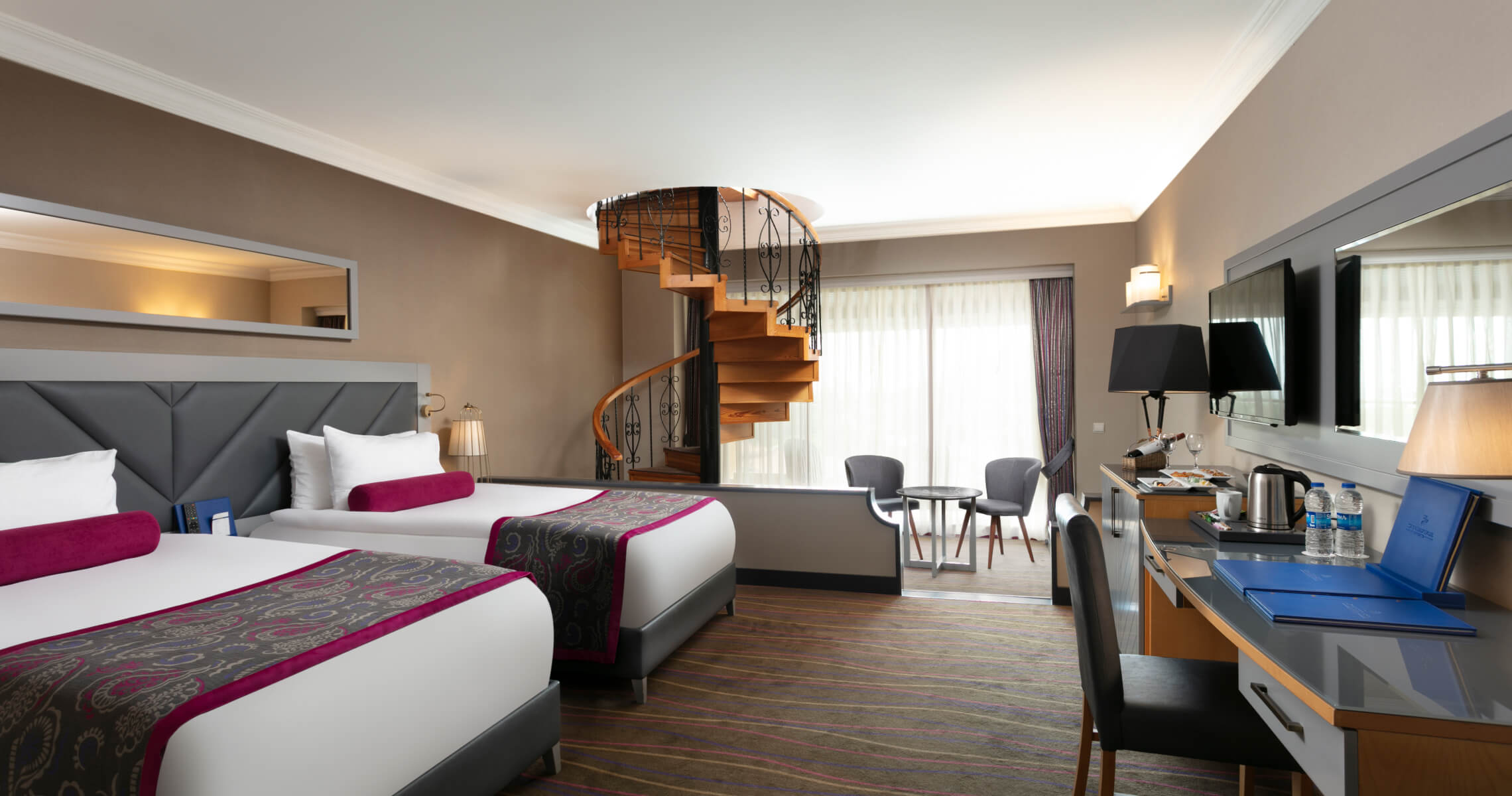 Sirene Belek Hotel Konaklama Dublex Aile Suit Center Slider D