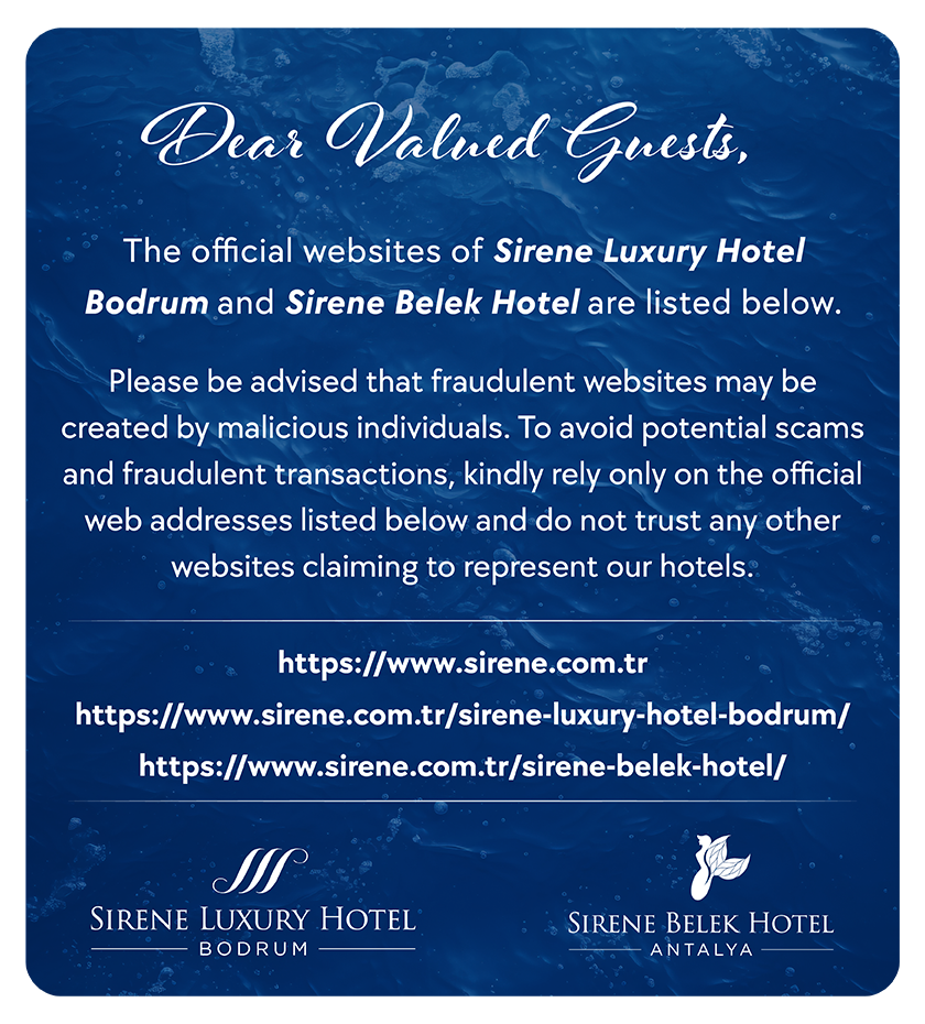 Sirene Hotels Pop Up En