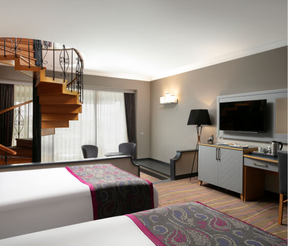 Sirene Belek Hotel Konaklama Dublex Aile Suit Center Slider M1