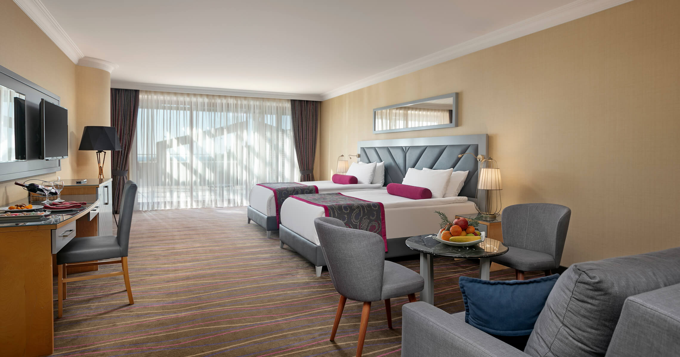 Sirene Belek Hotel Konaklama Aile Suit Center Slider D